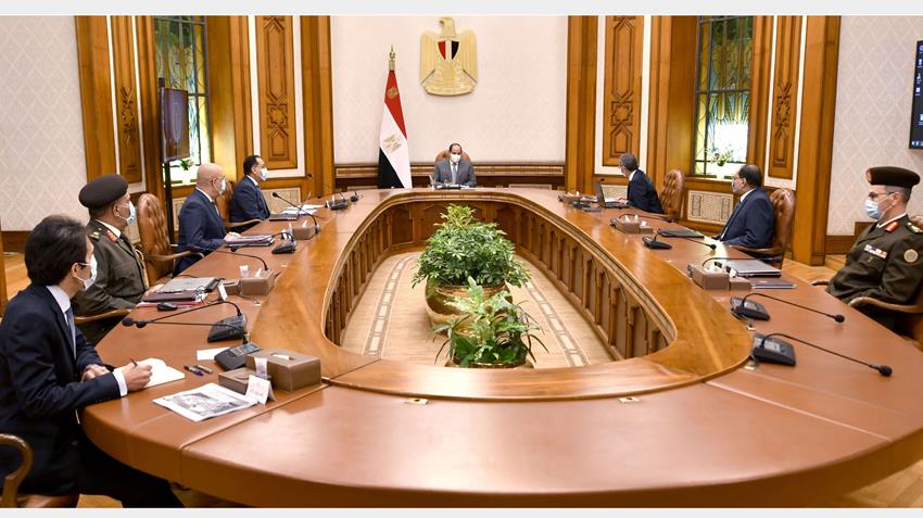الرئيس عبد الفتاح السيسي يطلع على الموقف التنفيذي لنقل الوزارات والهيئات الحكومية للعاصمة الإدارية  29/03/2021