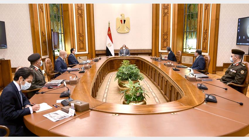 الرئيس عبد الفتاح السيسي يطلع على موقف نقل الوزارات والهيئات الحكومية إلى العاصمة الإدارية   29/03/2021