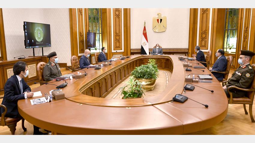 الرئيس عبد الفتاح السيسي يطلع على الموقف التنفيذي لنقل الوزارات والهيئات الحكومية للعاصمة الإدارية  29/03/2021
