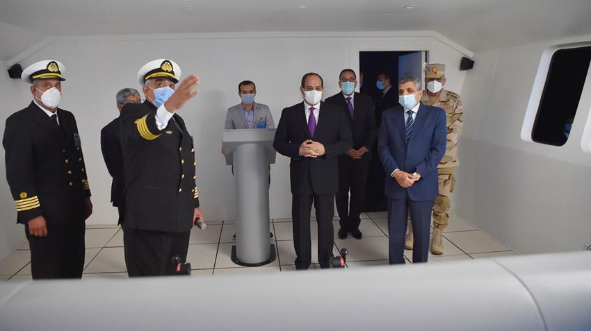 الرئيس عبد الفتاح السيسي يزور هيئة قناة السويس ويتفقد مركز التدريب والمحاكاة