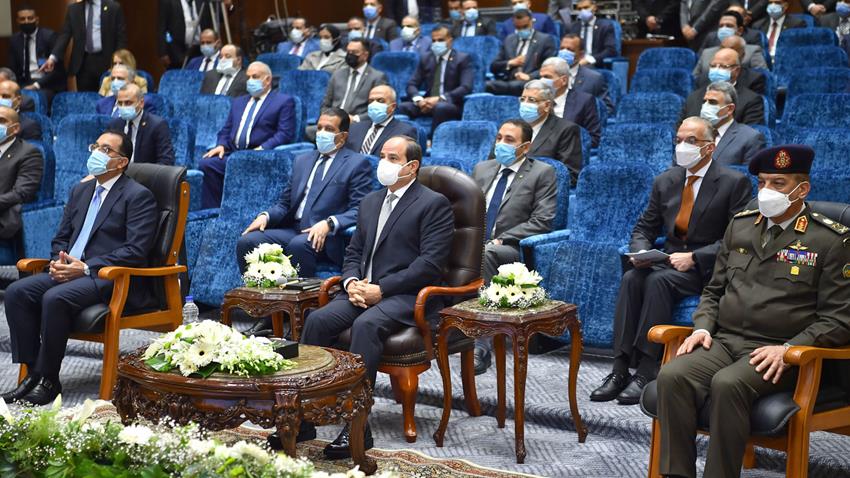 الرئيس عبد الفتاح السيسي يفتتح مدينة الدواء بمنطقة الخانكة