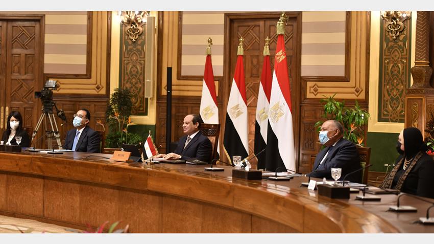 الرئيس عبد الفتاح السيسي يشارك في اجتماع رفيع المستوى لغرفة التجارة الأمريكية