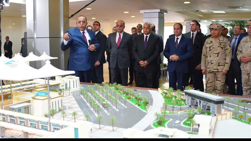 افتتح الرئيس عبد الفتاح السيسي قيادة الأسطول الجنوبي بسفاجا