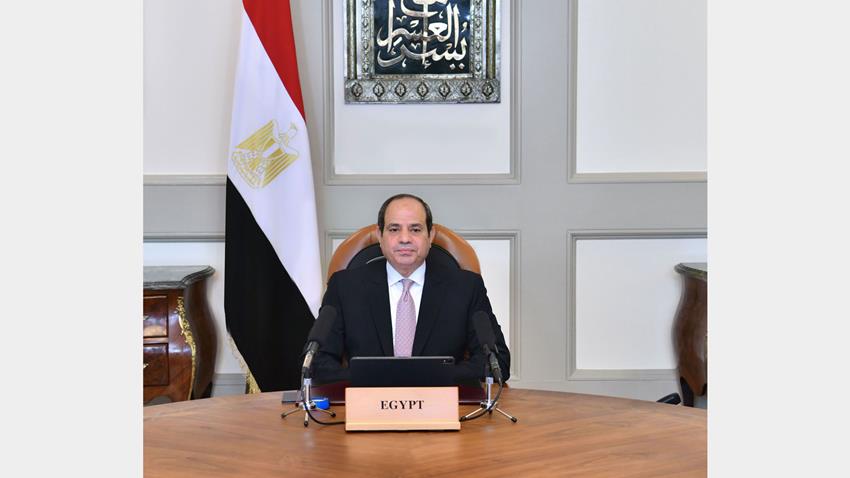 كلمة الرئيس عبد الفتاح السيسي بمناسبة مرور 100 عام على تأسيس المملكة الأردنية الهاشمية 11/4/2021