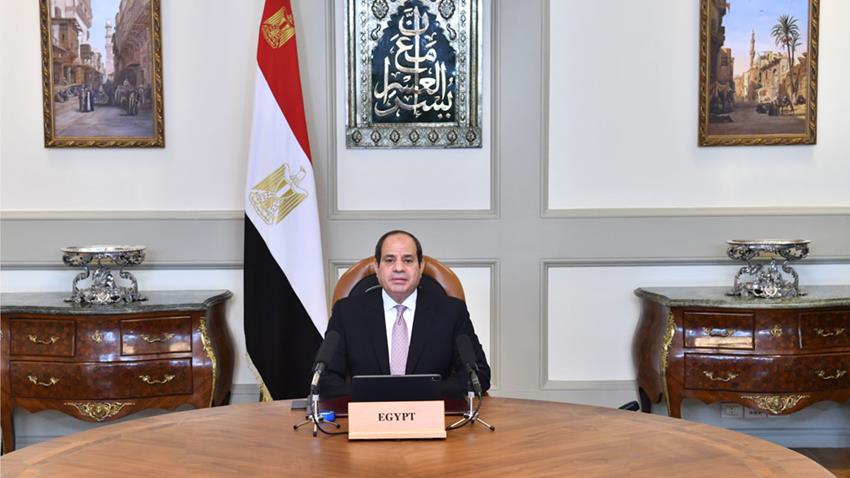 كلمة الرئيس عبد الفتاح السيسي بمناسبة مرور 100 عام على تأسيس المملكة الأردنية الهاشمية 11/4/2021