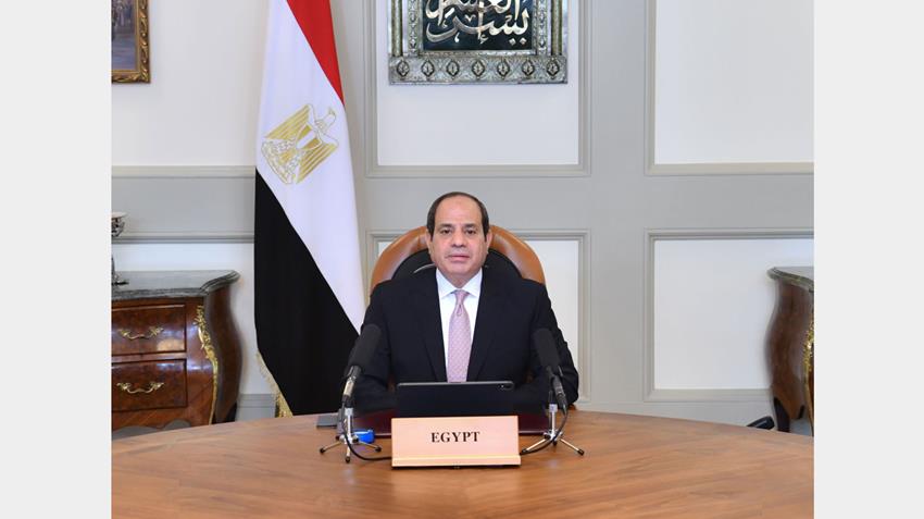 كلمة الرئيس عبد الفتاح السيسي بمناسبة مرور 100 عام على تأسيس المملكة الأردنية الهاشمية 11/4/2021