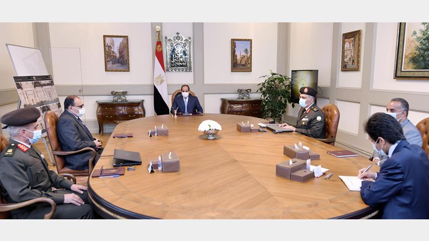 الرئيس عبد الفتاح السيسي يوجه بتطوير وتوسعة محور كوبري ٦ أكتوبر والطرق السطحية أسفله