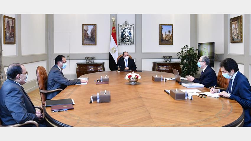 الرئيس عبد افتاح السيسي يتابع المشروعات القومية لوزارة الكهرباء على مستوى الجمهورية