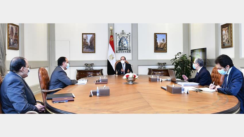 الرئيس عبد افتاح السيسي يتابع المشروعات القومية لوزارة الكهرباء على مستوى الجمهورية