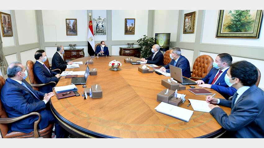 الرئيس عبد الفتاح السيسي يتابع نشاط القطاع المصرفي للدولة