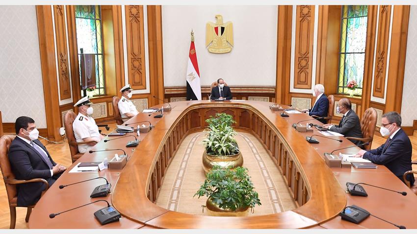 الرئيس عبد الفتاح السيسي يستقبل مالك ورئيس مجلس إدارة شركة لورسن الألمانية العالمية 31-5-2021