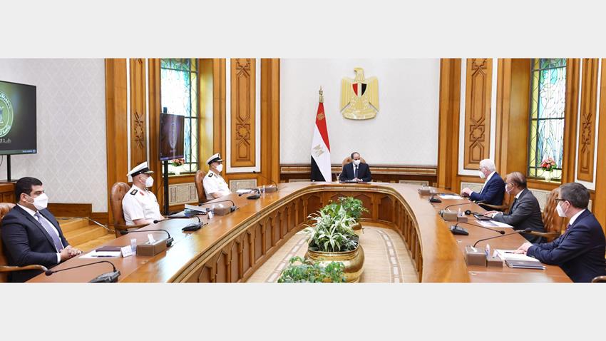الرئيس عبد الفتاح السيسي يستقبل مالك ورئيس مجلس إدارة شركة لورسن الألمانية العالمية لصناعة السفن 31-5-2021