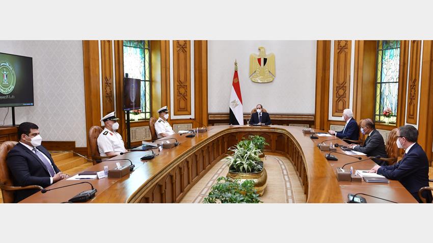 الرئيس عبد الفتاح السيسي يستقبل مالك ورئيس مجلس إدارة شركة لورسن الألمانية العالمية لصناعة السفن 31-5-2021
