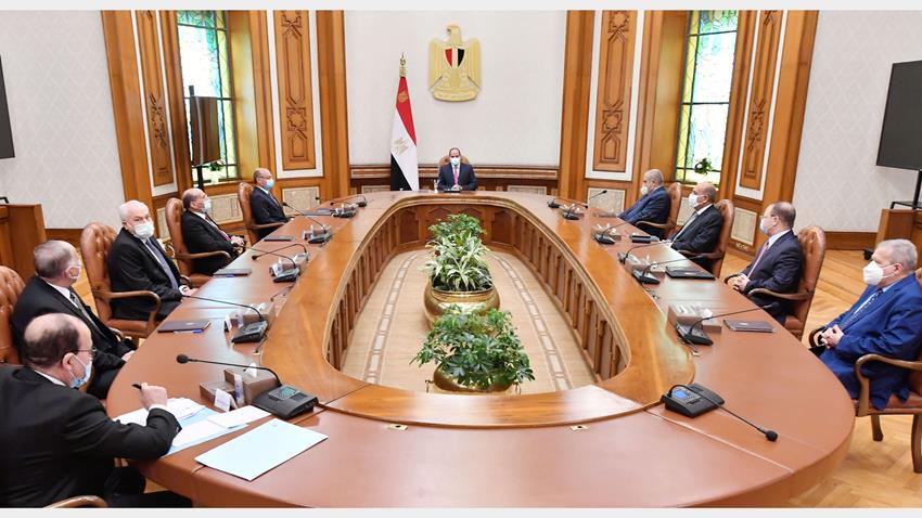 الرئيس عبد الفتاح السيسي يترأس اجتماع المجلس الأعلى للهيئات القضائية