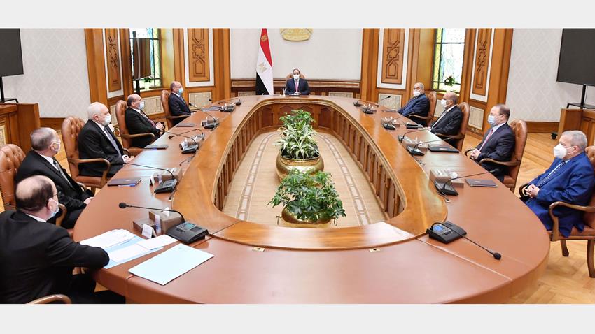 الرئيس عبد الفتاح السيسي يترأس اجتماع المجلس الأعلى للهيئات القضائية