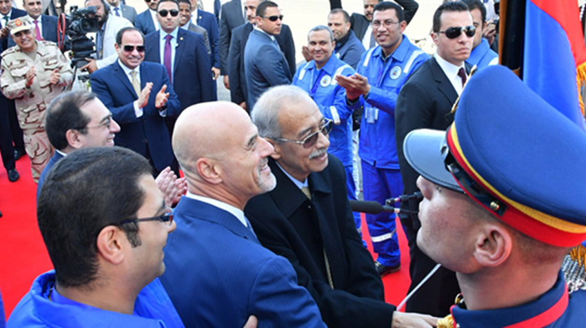 مشروع حقل "ظهر" للغاز الطبيعي