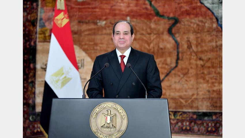 كلمـة الرئيس عبـد الفتاح السيسي بمناسبة الذكرى الثامنة لثورة الثلاثين من يونيو