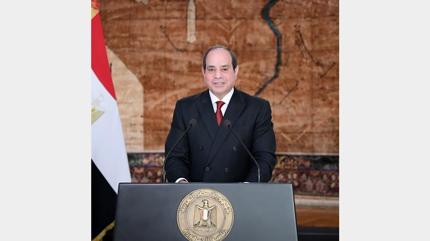 كلمـة الرئيس عبـد الفتاح السيسي بمناسبة الذكرى الثامنة لثورة الثلاثين من يونيو