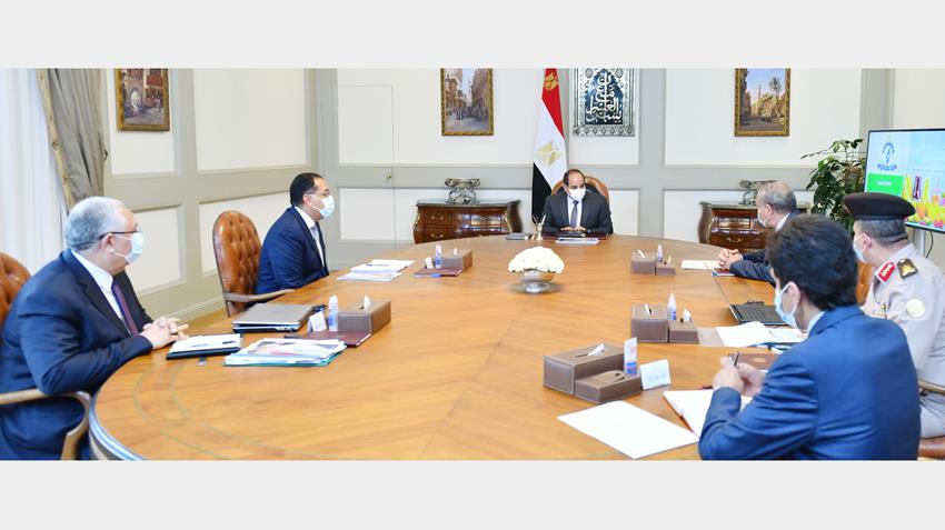 الرئيس عبد الفتاح السيسي يوجه باستمرار جهود توفير السلع الغذائية وتعزيز الاحتياطي الاستراتيجي منها 11/7/2021