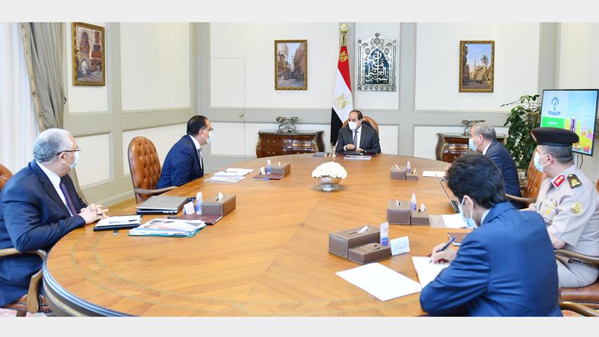 الرئيس عبد الفتاح السيسي يوجه باستمرار جهود توفير السلع الغذائية وتعزيز الاحتياطي الاستراتيجي منها 11/7/2021