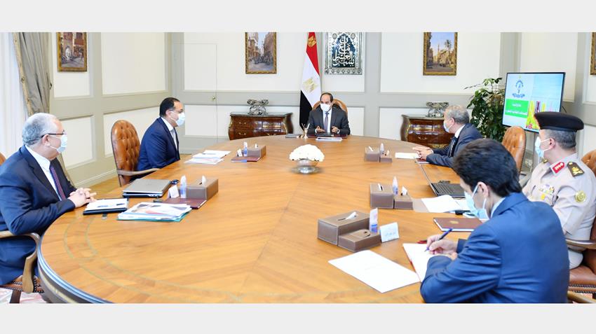 الرئيس عبد الفتاح السيسي يوجه باستمرار جهود توفير السلع الغذائية وتعزيز الاحتياطي الاستراتيجي منها 11/7/2021