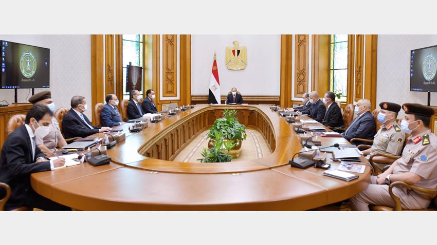 الرئيس عبد الفتاح السيسي يتابع الموقف التنفيذي للبنية الأساسية الخاصة بالعاصمة الإدارية الجديدة