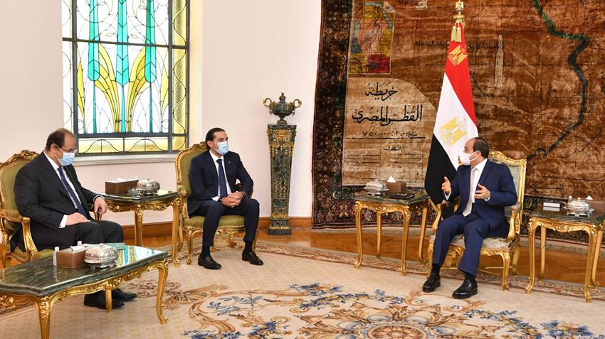 الرئيس عبد الفتاح السيسي يستقبل السيد سعد الحريري14-7-2021