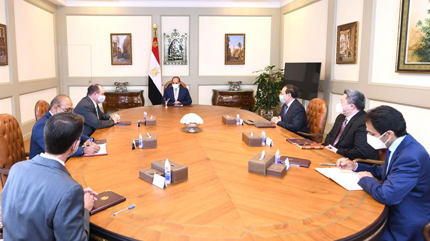 الرئيس عبد الفتاح السيسي يستقبل رئيس مجلس إدارة شركة أباتشي الأمريكية14-7-2021