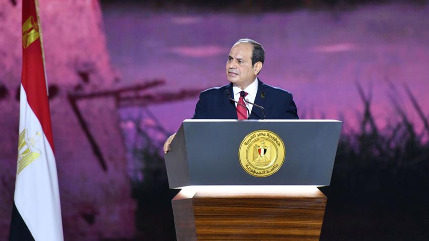 كلمة الرئيس عبد الفتاح السيسي خلال احتفالية انطلاق مبادرة حياة كريمة  15/7/2021