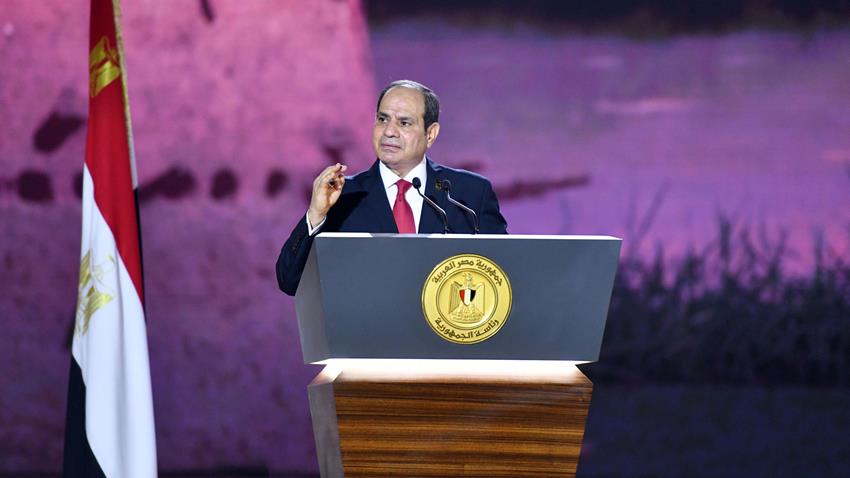 كلمة الرئيس عبد الفتاح السيسي خلال احتفالية انطلاق مبادرة حياة كريمة  15/7/2021