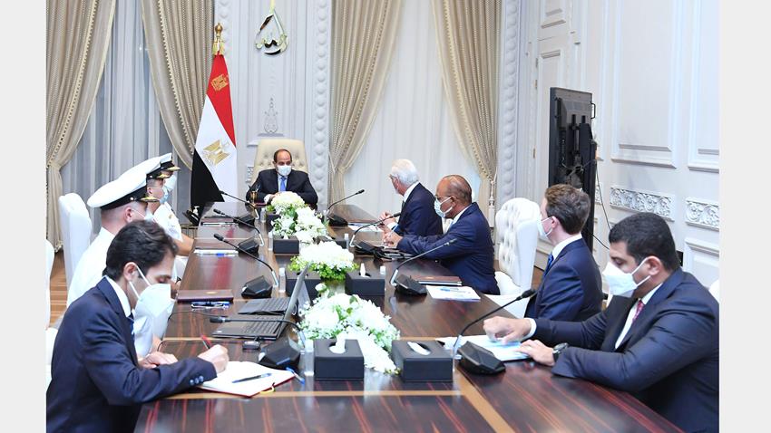 President El-Sisi Receives Lürssen CEO