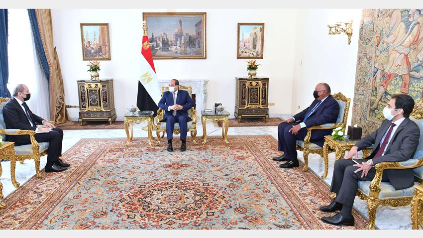 Le Président Al-Sissi accueille le Ministre des affaires étrangères de la Jordanie