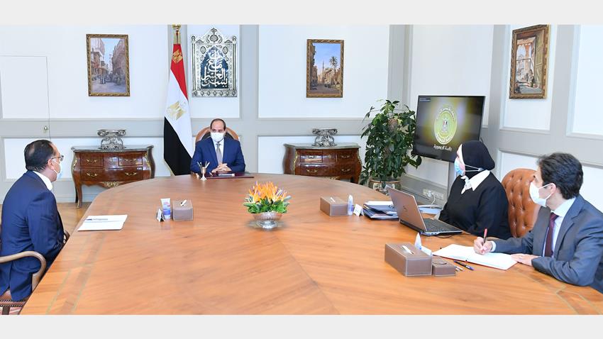 President Meets with Prime Minister and Minister of Trade and Industry