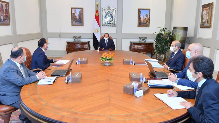 الرئيس عبد الفتاح السيسي يتابع الموقف التنفيذي بإنشاء سد "جوليوس نيريري" لتوليد الطاقة الكهربائية  02/08/2021