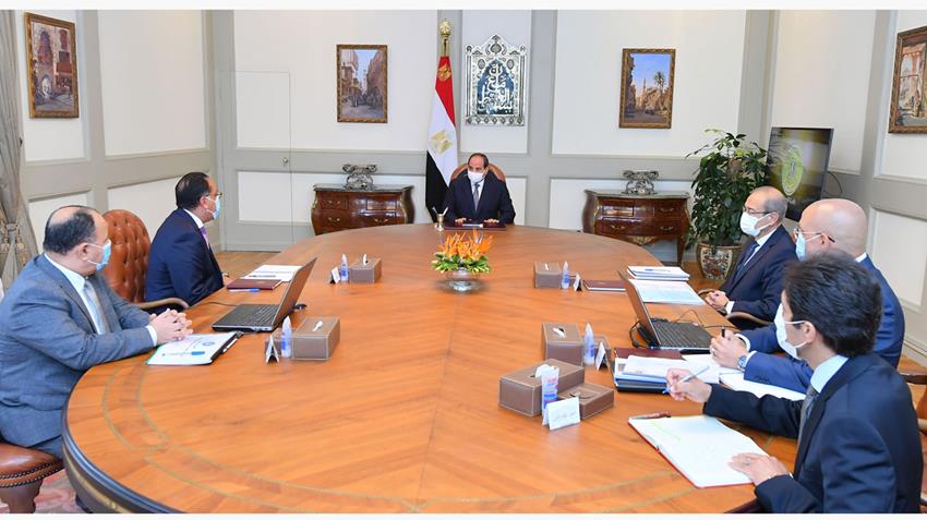 الرئيس عبد الفتاح السيسي يتابع الموقف التنفيذي بإنشاء سد "جوليوس نيريري" لتوليد الطاقة الكهربائية  02/08/2021