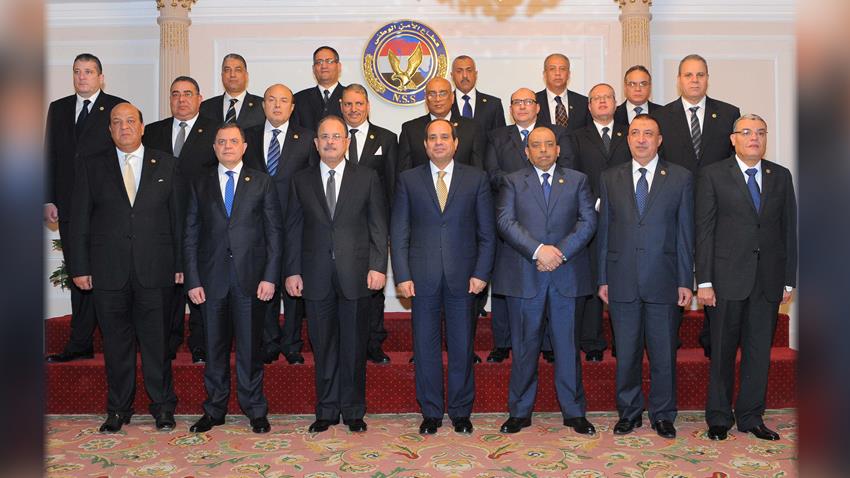 الرئيس عبد الفتاح السيسي يزور مقر الأمن الوطني ويوجه بالعمل علي حماية مصر من الإرهاب