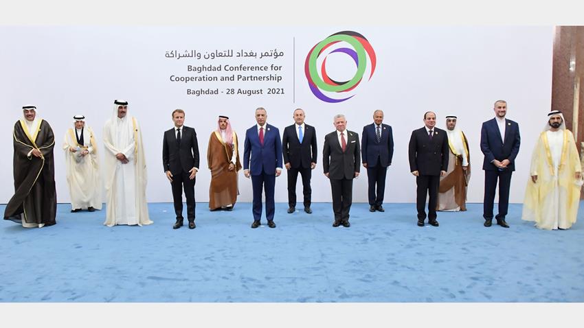 كلمة الرئيس عبد الفتاح السيسي خلال مؤتمر بغداد للتعاون والشراكة
