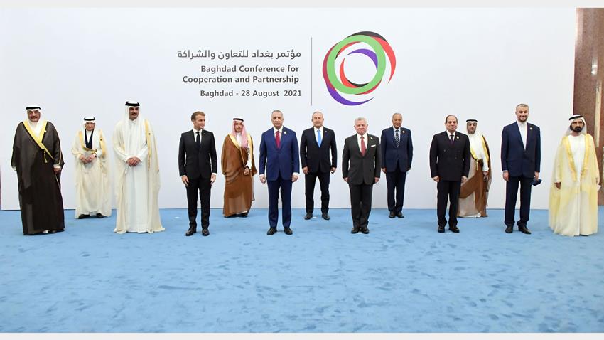 كلمة الرئيس عبد الفتاح السيسي خلال مؤتمر بغداد للتعاون والشراكة