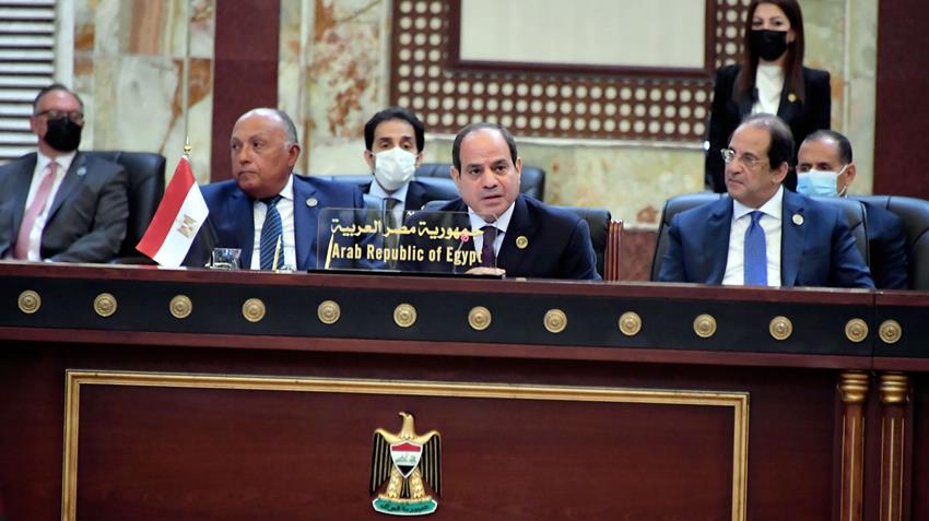 كلمة الرئيس عبد الفتاح السيسي خلال مؤتمر بغداد للتعاون والشراكة
