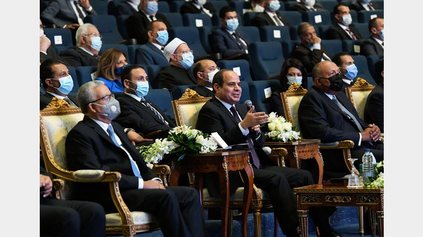 الرئيس عبد الفتاح السيسي يطلق الاستراتيجية الوطنية لحقوق الإنسان 119/2021
