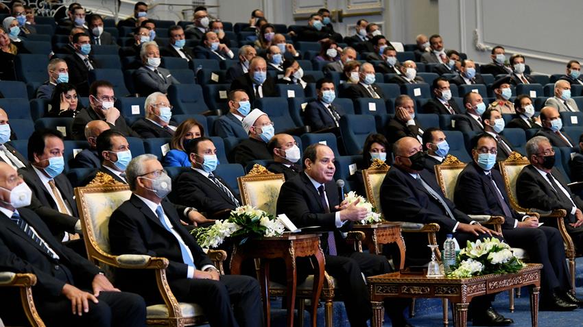 الرئيس عبد الفتاح السيسي يطلق الاستراتيجية الوطنية لحقوق الإنسان 119/2021