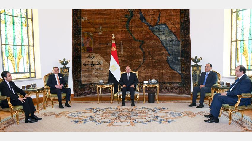 الرئيس عبد الفتاح السيسي يستقبل رئيس حكومة الوحدة الوطنية الليبية 16/9/2021