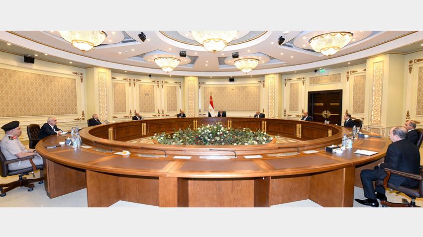 الرئيس عبد الفتاح السيسي يرأس اجتماع المجلس الأعلى للجهات والهيئات القضائية2/10/2021