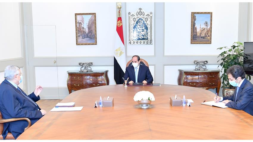 الرئيس عبد الفتاح السيسي يتابع مستجدات المبادرات الرئاسية في قطاع الصحة على مستوى الجمهورية