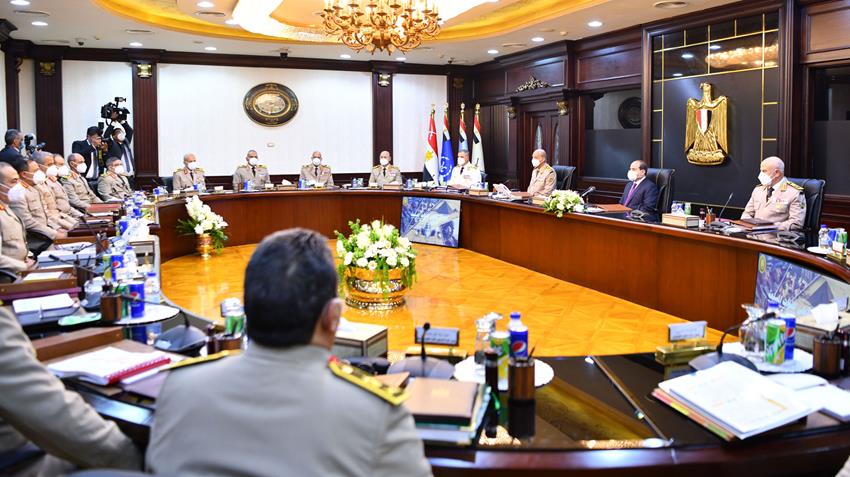 الرئيس عبد الفتاح السيسي يترأس اجتماع المجلس الأعلى للقوات المسلحة
