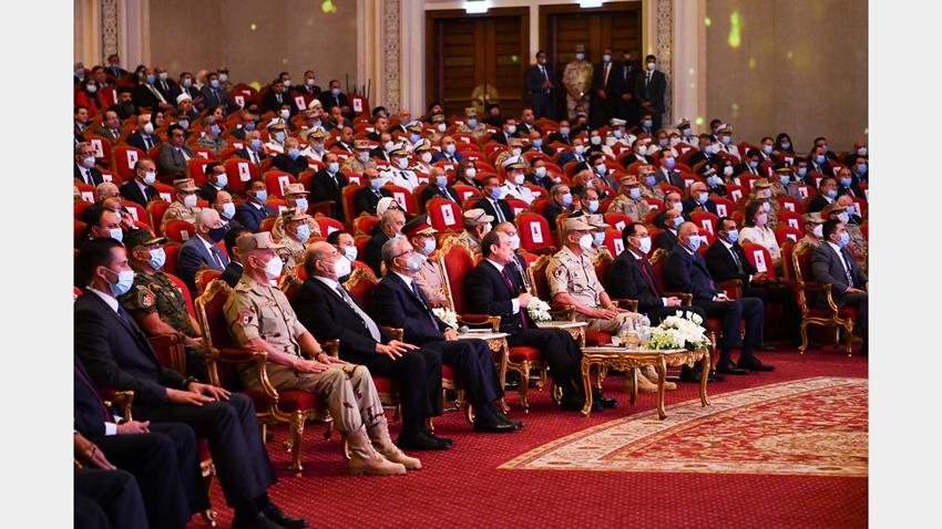 الرئيس عبد الفتاح السيسي يشهد الندوة التثقيفية الرابعة والثلاثين للقوات المسلحة 6-10-2021