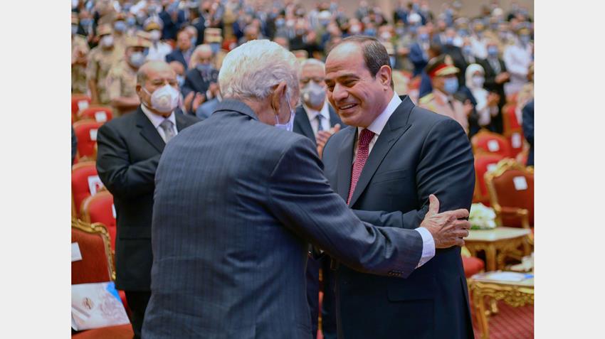 الرئيس عبد الفتاح السيسي يشهد الندوة التثقيفية الرابعة والثلاثين للقوات المسلحة 6-10-2021