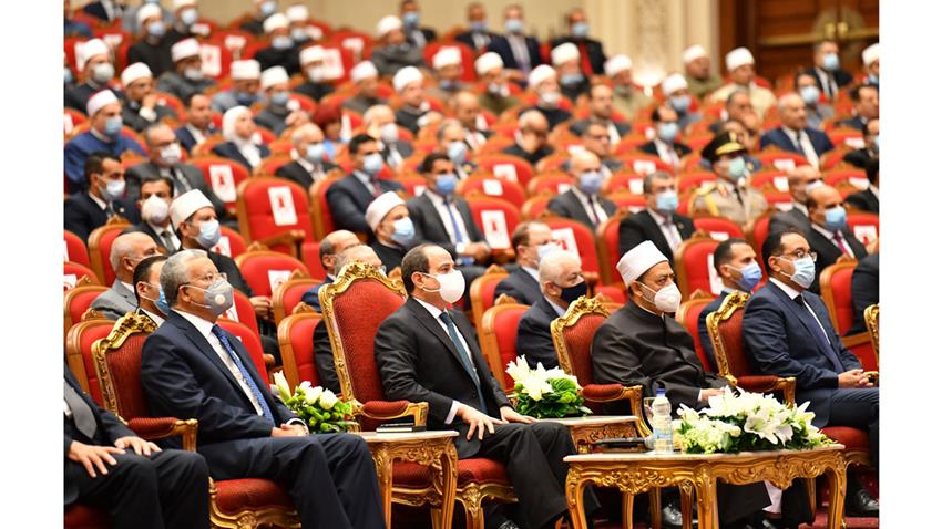 الرئيس عبد الفتاح السيسي يشهد الاحتفال بذكرى المولد النبوي الشريف