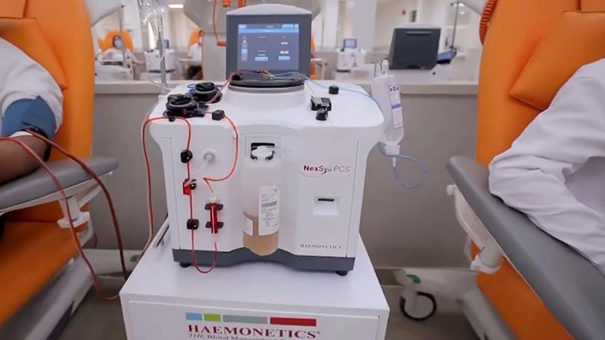 افتتاح المركز المتكامل لتجميع البلازما