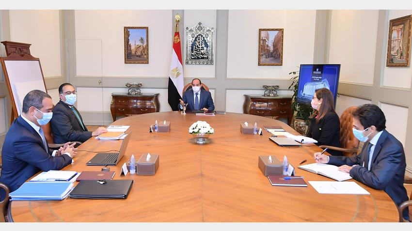 الرئيس عبد الفتاح السيسي يتابع نشاط صندوق مصر السيادي وتطوير الاصول والمنشآت4/11/2021